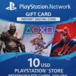 PSN GIFT CARD USD 10